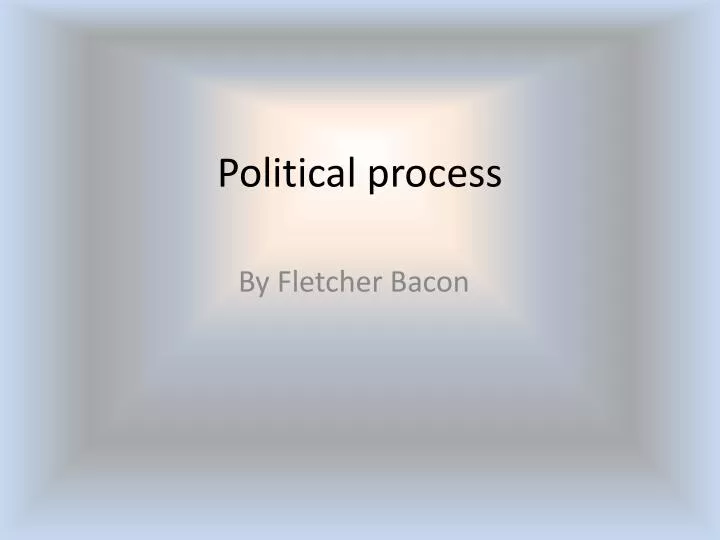 political process