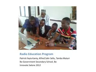 Radio Education Program
