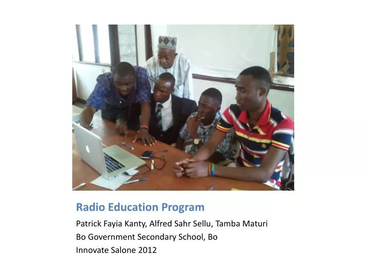 radio education program
