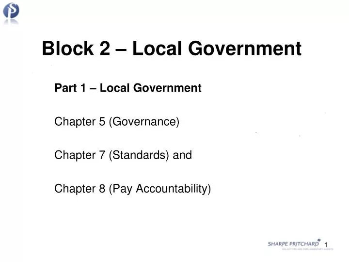 block 2 local government