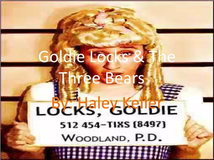 goldie locks the three bears