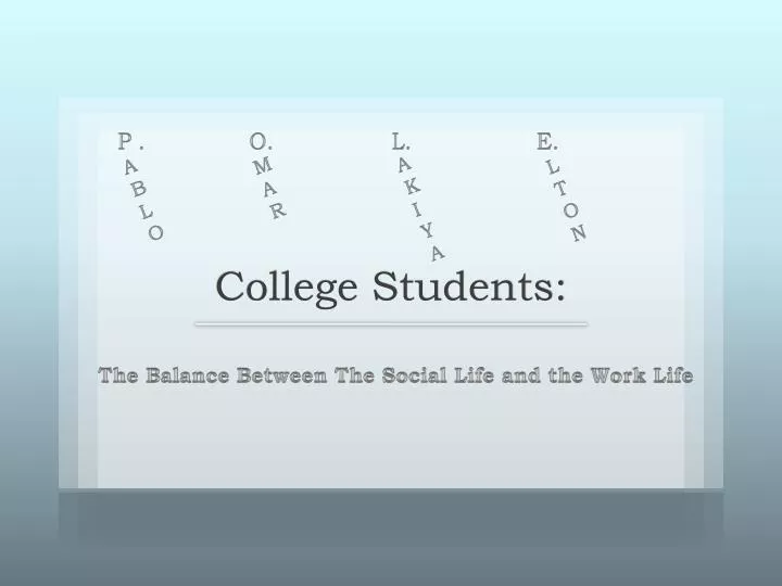 college students