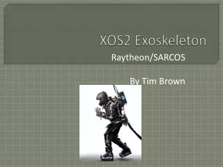 XOS2 Exoskeleton