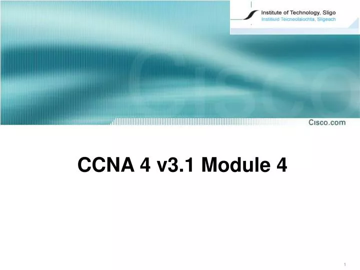 ccna 4 v3 1 module 4
