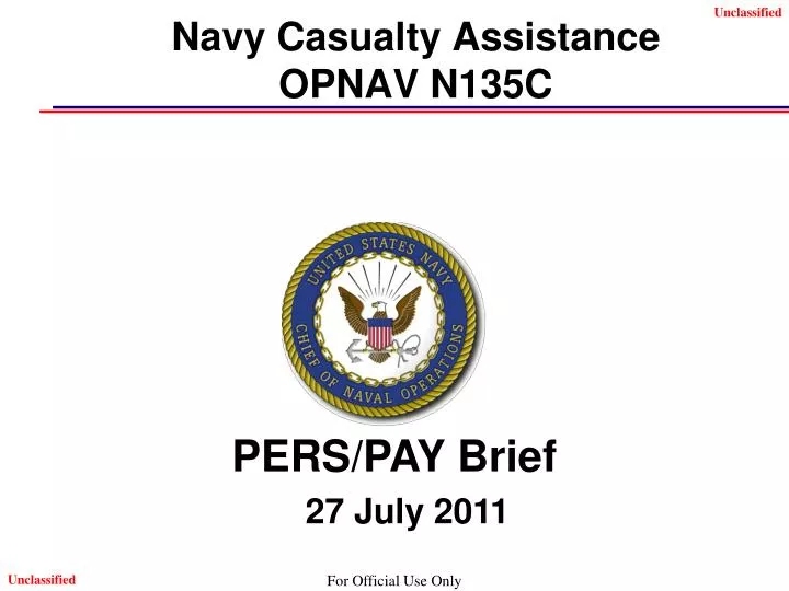 navy casualty assistance opnav n135c