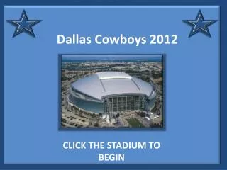 Dallas Cowboys 2012