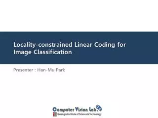 Locality-constrained Linear Coding for Image Classification