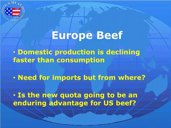 europe beef