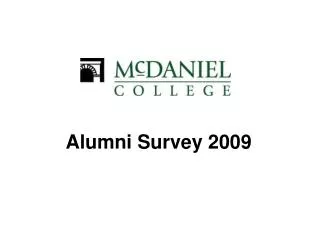 Alumni Survey 2009