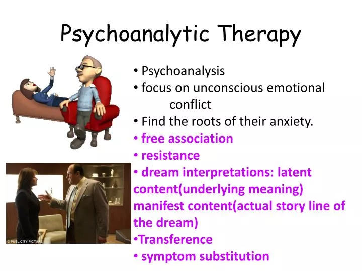 psychoanalytic therapy