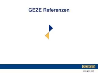 geze referenzen