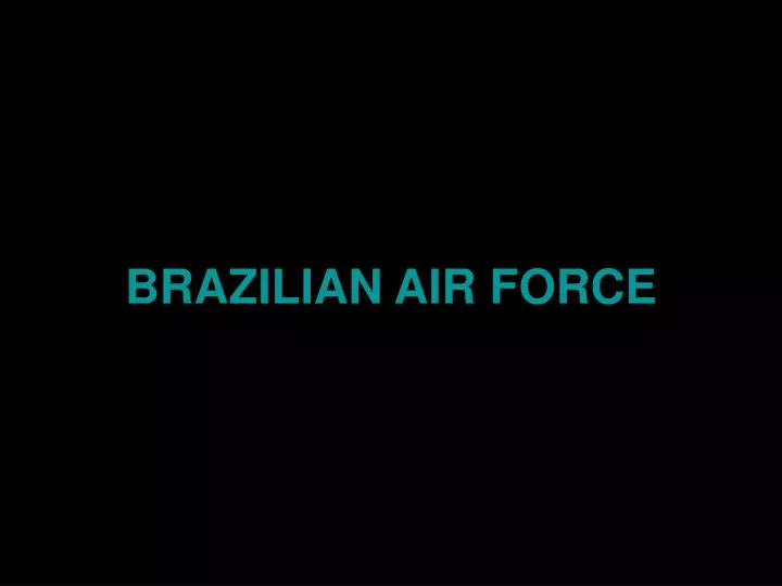 brazilian air force