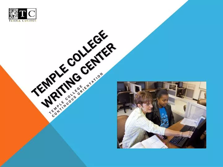 temple college writing center