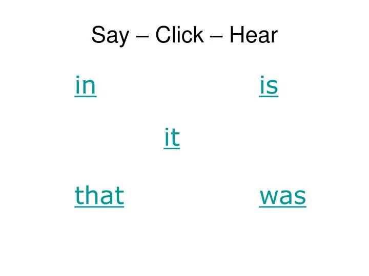 say click hear
