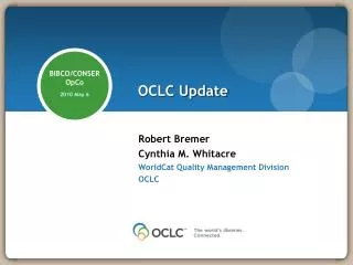 OCLC Update