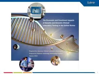 Key Applications of Genetic and Genomic Testing (slide 1 of 2)