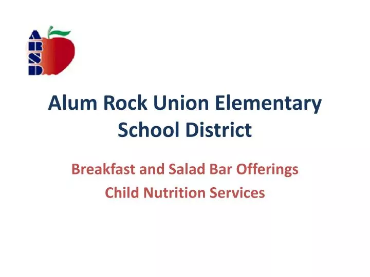 alum rock union elementary school district