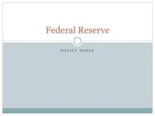 Federal Reserve