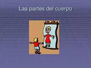 las partes del cuerpo