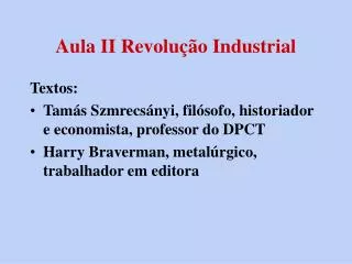 aula ii revolu o industrial