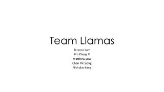 team llamas