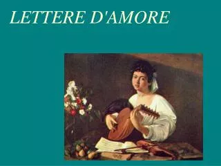lettere d amore