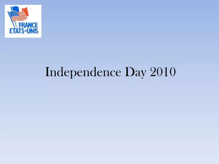 independence day 2010