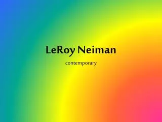 leroy neiman