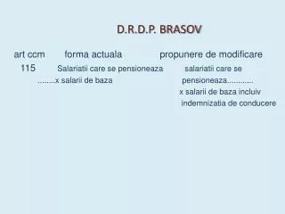 d r d p brasov