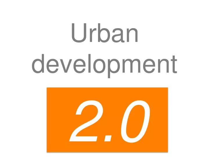 urban development