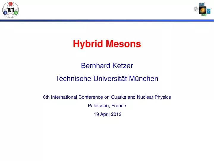 hybrid mesons