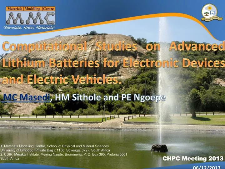 computational studies on advanced lithium batteries for electronic devices and electric vehicles
