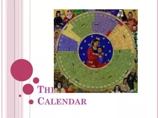 The Liturgical Calendar