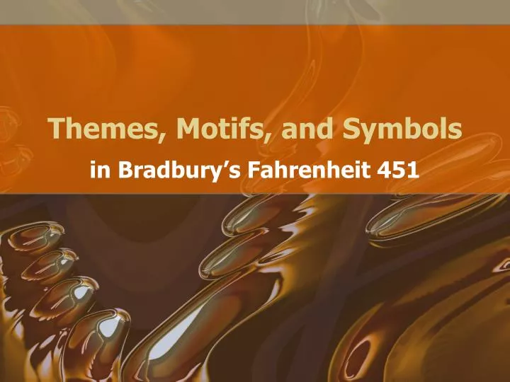 themes motifs and symbols