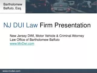 NJ DUI Law Firm Presentation