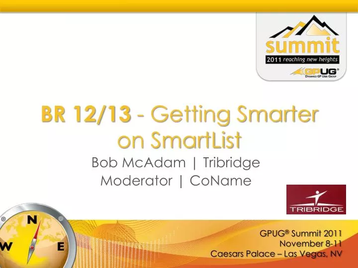 br 12 13 getting smarter on smartlist