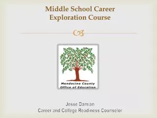 middle school career exploration course