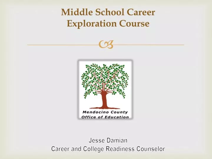 middle school career exploration course