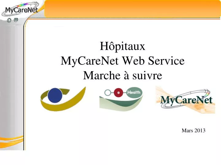 h pitaux mycarenet web service marche suivre