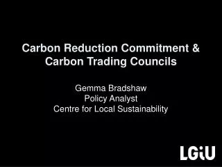 Carbon Reduction Commitment