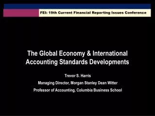 FEI: 19th Current Financial Reporting Issues Conference