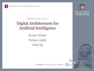 Digital Architectures for Artificial Intelligence