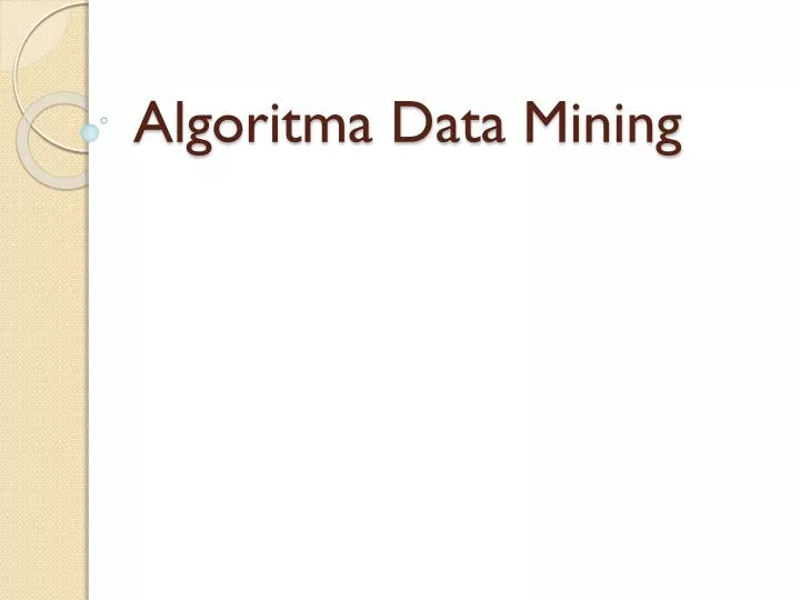 algoritma data mining