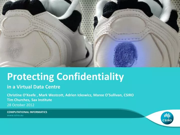 protecting confidentiality
