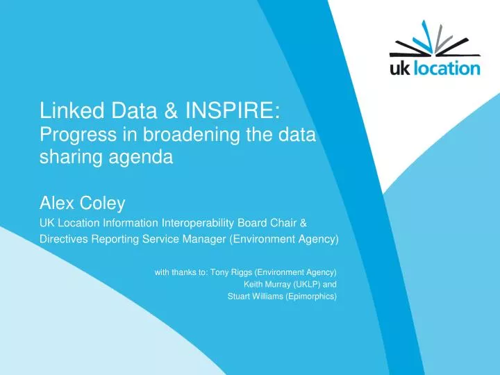 linked data inspire progress in broadening the data sharing agenda