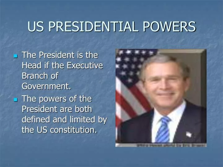 us presidential powers