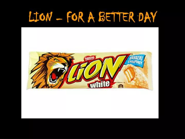 lion for a better day