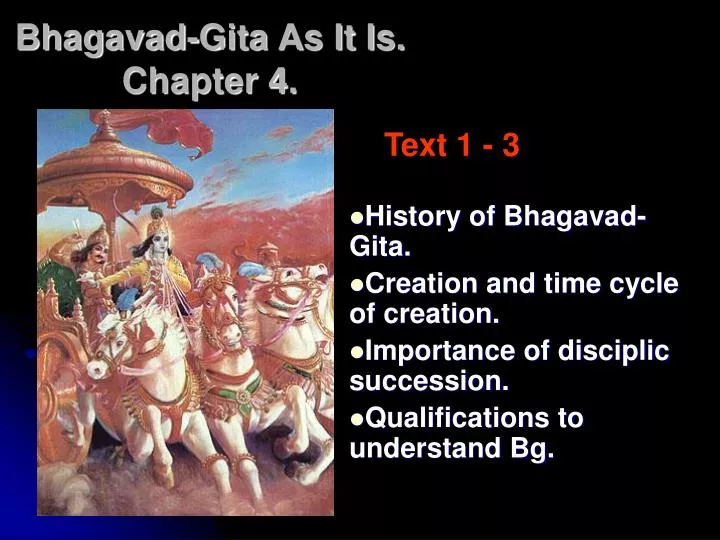 bhagavad gita as it is chapter 4