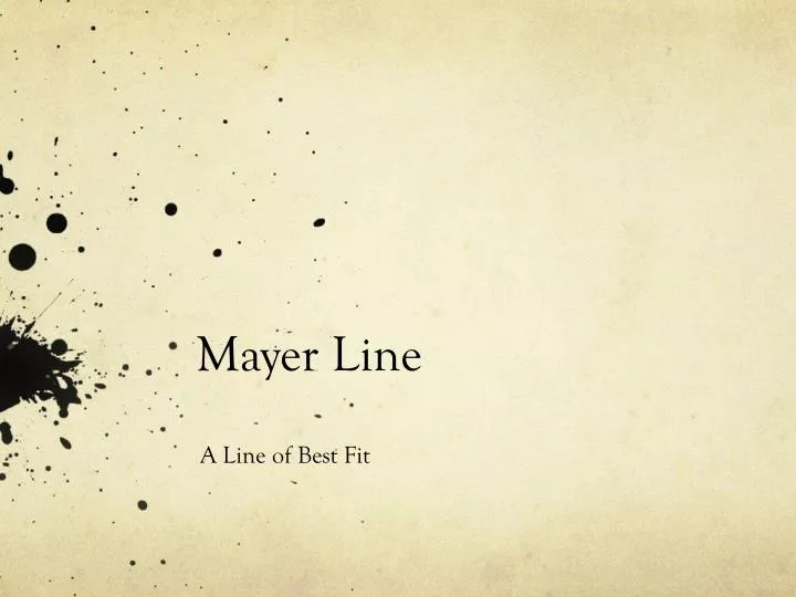 mayer line