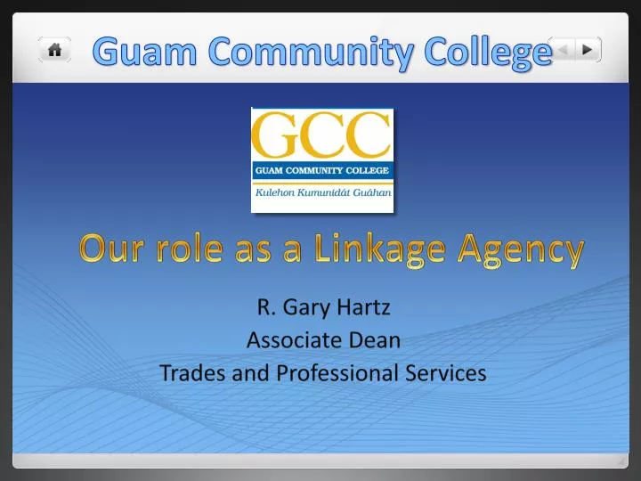 our role as a linkage agency